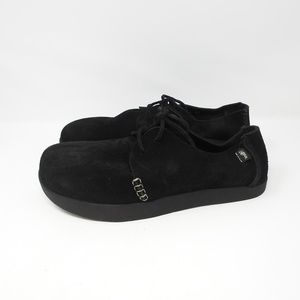Yogi Black Suede Shoes Size 10 NWOT